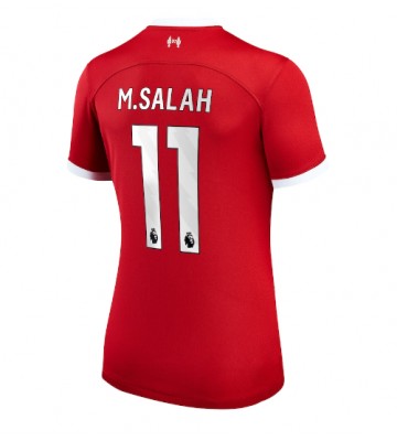 Liverpool Mohamed Salah #11 Koszulka Podstawowych Kobiety 2023-24 Krótki Rękaw